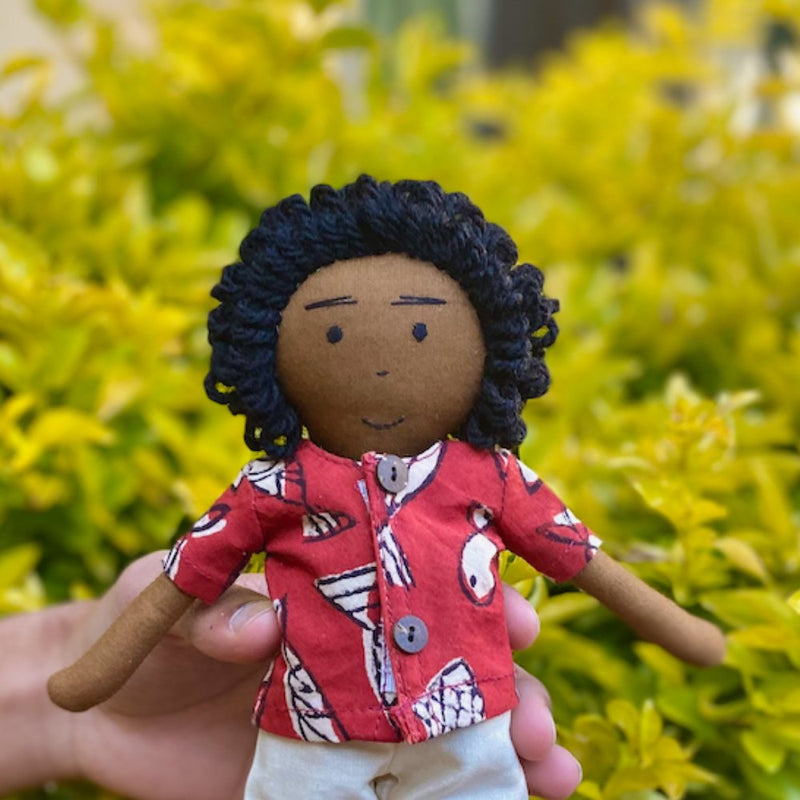 Raj- Fabric Dolls Single Doll | Verified Sustainable Role & Pretend Play Toys on Brown Living™