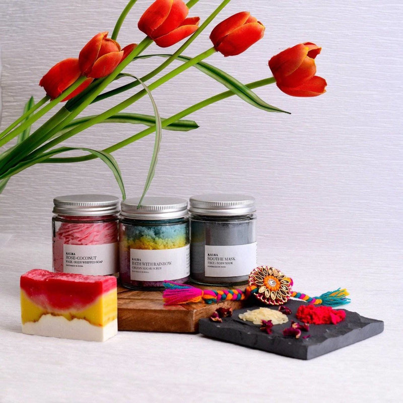 Buy Rakhi Hamper - Pamper Yourself | Shop Verified Sustainable Products on Brown Living