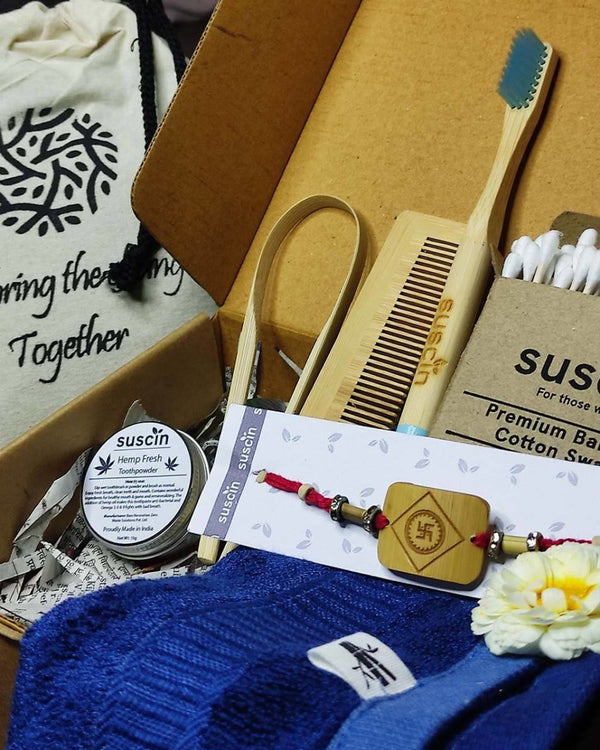 Buy Rakhi Zero Waste Gift | Sustainable Gift Box | Eco Gift Box | Shop Verified Sustainable Products on Brown Living