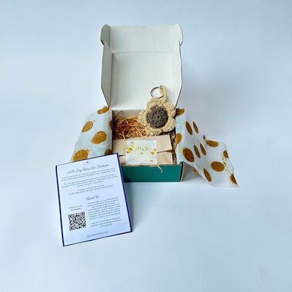 Air Freshener and Keychain - Surprise Gift Box | Verified Sustainable by Brown Living™