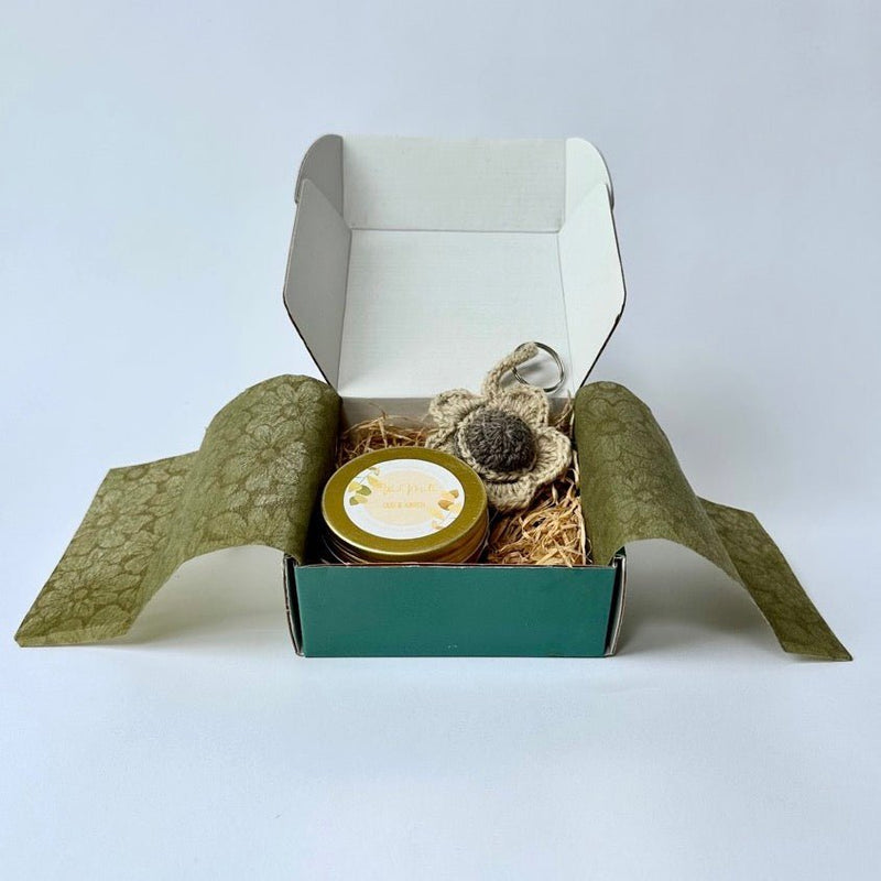 Buy Wax Melts and Keychain - Surprise Gift Box | Shop Verified Sustainable Gift Hampers on Brown Living™