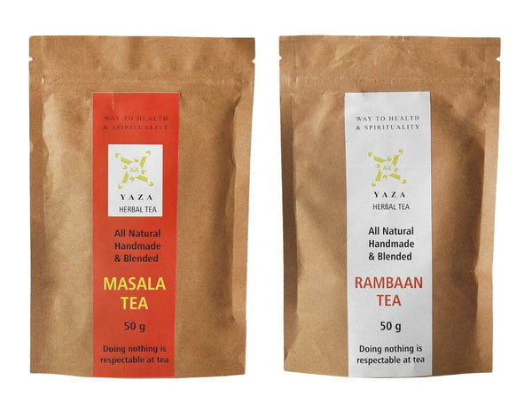 Buy Rambaan Tea + Masala Tea Combo - 50g each | Shop Verified Sustainable Tea on Brown Living™