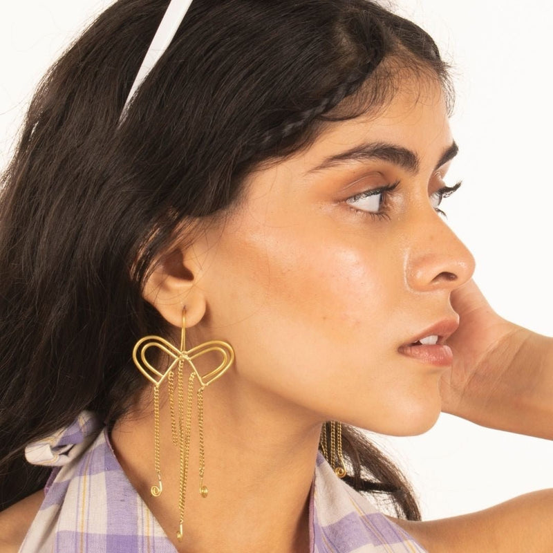 Buy Rasmalai Earrings | Shop Verified Sustainable Products on Brown Living