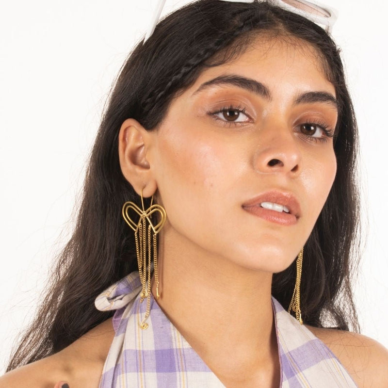 Buy Rasmalai Earrings | Shop Verified Sustainable Womens Accessories on Brown Living™