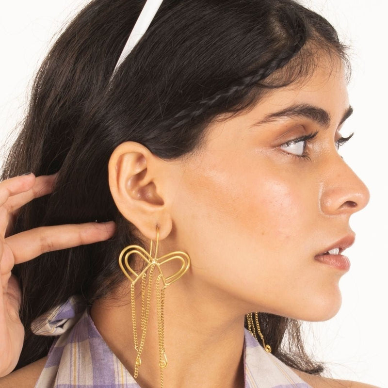 Buy Rasmalai Earrings | Shop Verified Sustainable Womens Accessories on Brown Living™