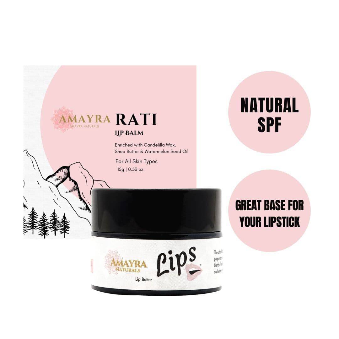 Rati Watermelon Mandarin Lip Butter | 15gm | Verified Sustainable by Brown Living™