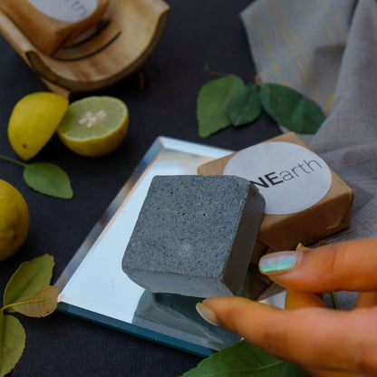 Raw Charcoal & Lime Peel Shaving and Detox Bar | Verified Sustainable by Brown Living™