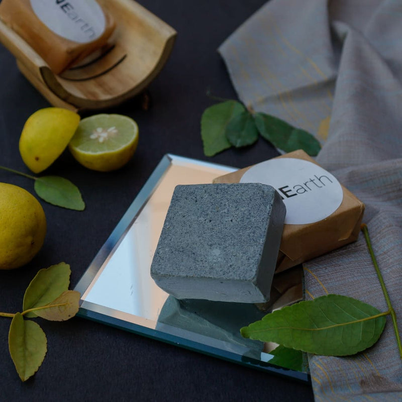 Raw Charcoal & Lime Peel Shaving and Detox Bar | Verified Sustainable skin care on Brown Living™