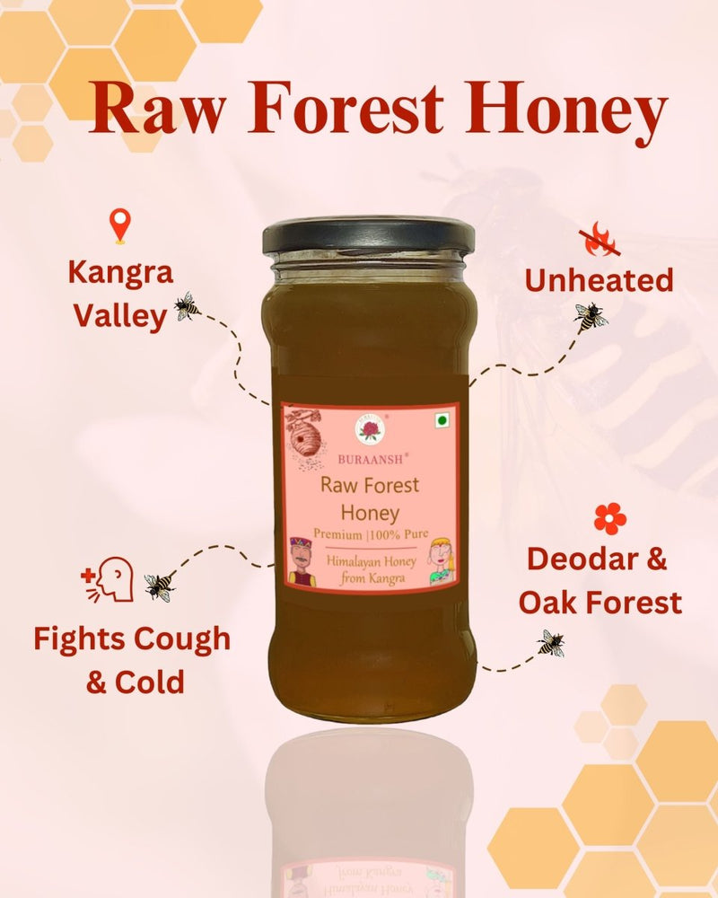 Buy Raw Himalayan Forest Honey - Deodar & Oak Forests | Shop Verified Sustainable Products on Brown Living
