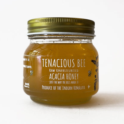 Raw Unpasteurized Acacia Honey - 275 g | Verified Sustainable by Brown Living™