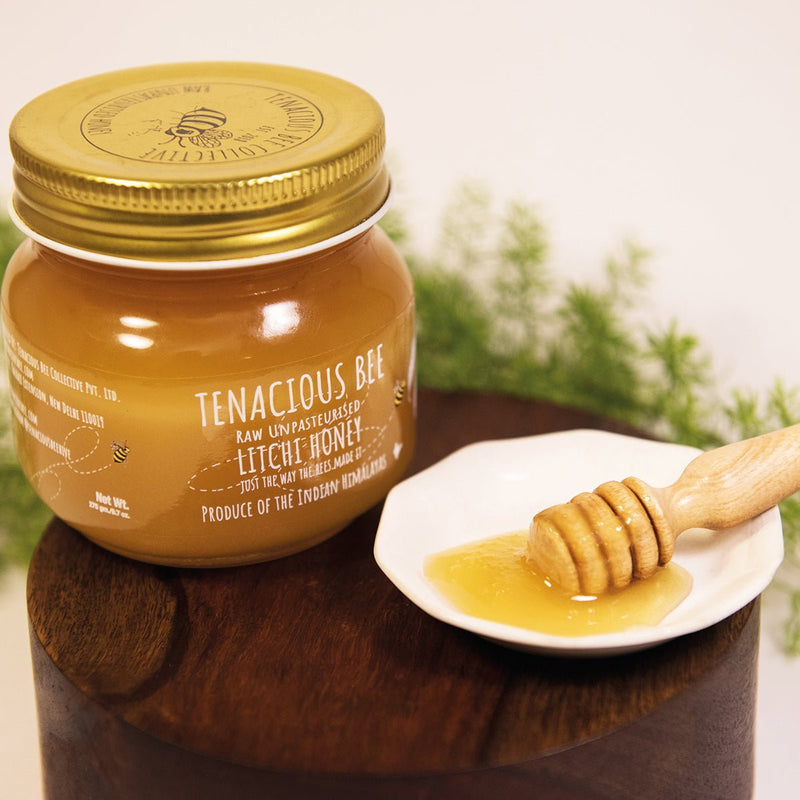 Buy Raw Unpasteurized Litchi Honey- 275 g | Shop Verified Sustainable Honey & Syrups on Brown Living™