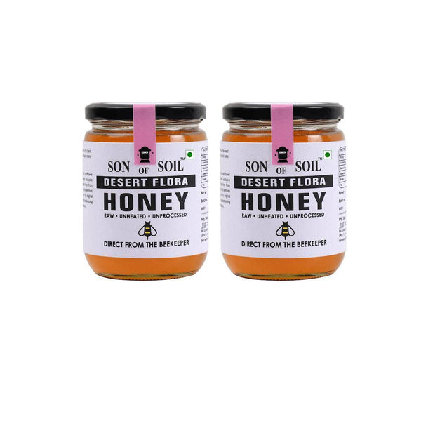 Buy Raw Unprocessed Desert Flora Honey | 665 gm | Pack of 2 | Shop Verified Sustainable Products on Brown Living