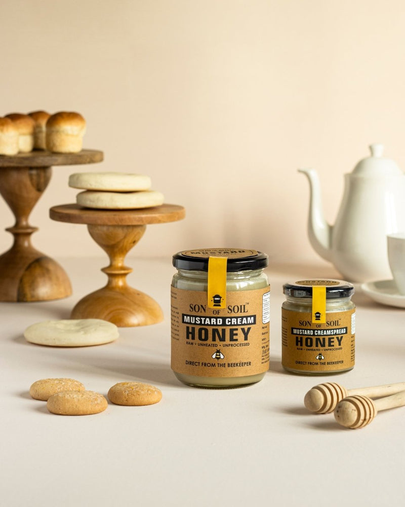 Buy Raw Unprocessed Mustard White Honey | 665 gm | Pack of 1 | Shop Verified Sustainable Honey & Syrups on Brown Living™