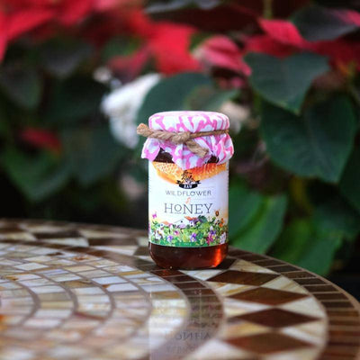 Raw Wildflower Honey – Honey & Syrups on Brown Living™. SKU: 049 - 01131 - 0001 - 500g. Img 2.