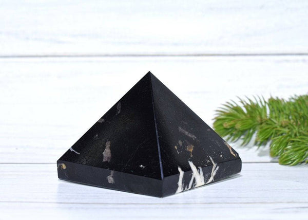 Buy Real Black Tourmaline Prism - Black | Shop Verified Sustainable Womens Accessories on Brown Living™