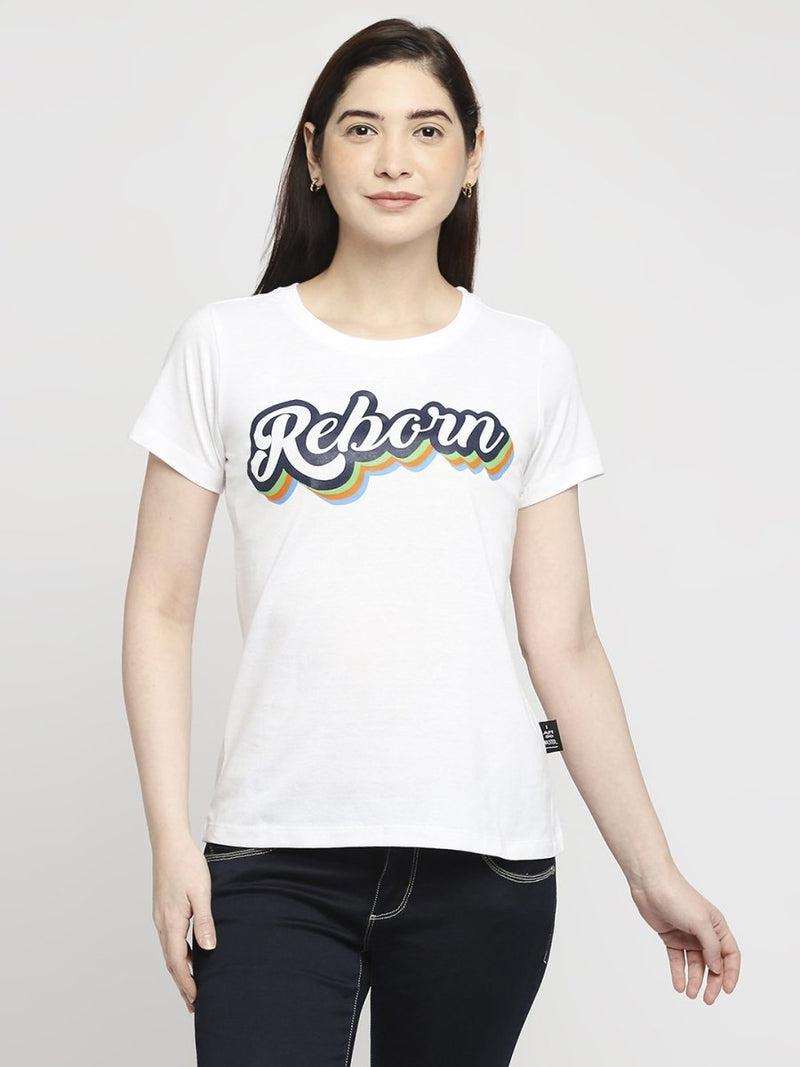 Buy Reborn T-shirt | Recycled Polyester + Recycled Cotton Blend | Shop Verified Sustainable Products on Brown Living