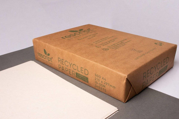 Buy Recycled Copier Paper - 75 GSM | A4 size | 500 sheets - Default Title | Shop Verified Sustainable Printer & Copier Paper on Brown Living™