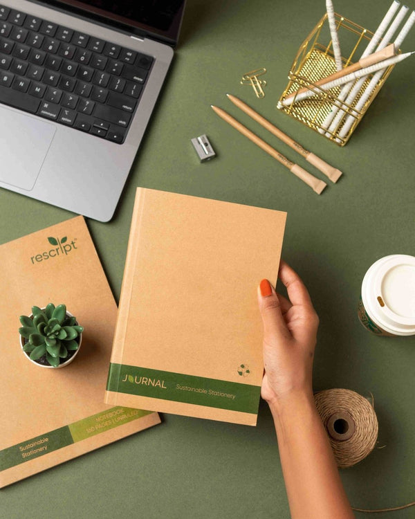 Buy Recycled Journal- 40 Pages | Shop Verified Sustainable Stationery on Brown Living™