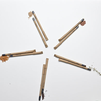 Recycled Paper Seed Pen With Jute Pouch - Set of 10 pens | Verified Sustainable by Brown Living™