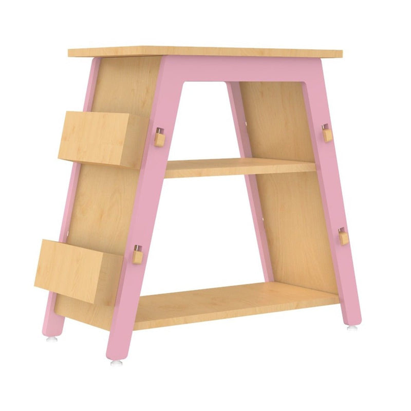 Buy Red Pear | Wooden Bookshelf | Shop Verified Sustainable Products on Brown Living