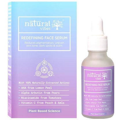 Redefining Face Serum for Pigmentation & Scars 30ml – Face Serum by Natural Vibes available on Brown Living™. . SKU: 063 - 15777 - NV_redefining_serum_30ml. Img 1.