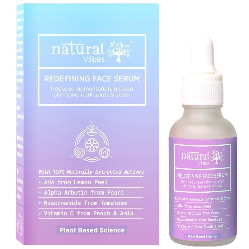 Redefining Face Serum for Pigmentation & Scars 30ml – Face Serum by Natural Vibes available on Brown Living™. . SKU: 063 - 15777 - NV_redefining_serum_30ml. Img 1.