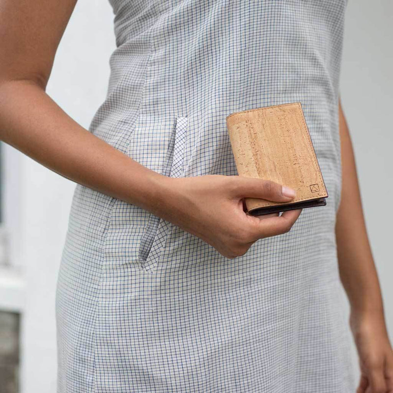 Buy Reed Business Card Holder - Natural + Brown | Shop Verified Sustainable Products on Brown Living