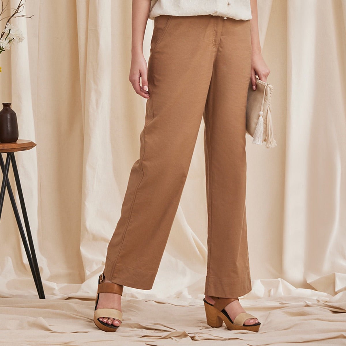 Regal Pants - Organic Cotton Trousers | Verified Sustainable by Brown Living™