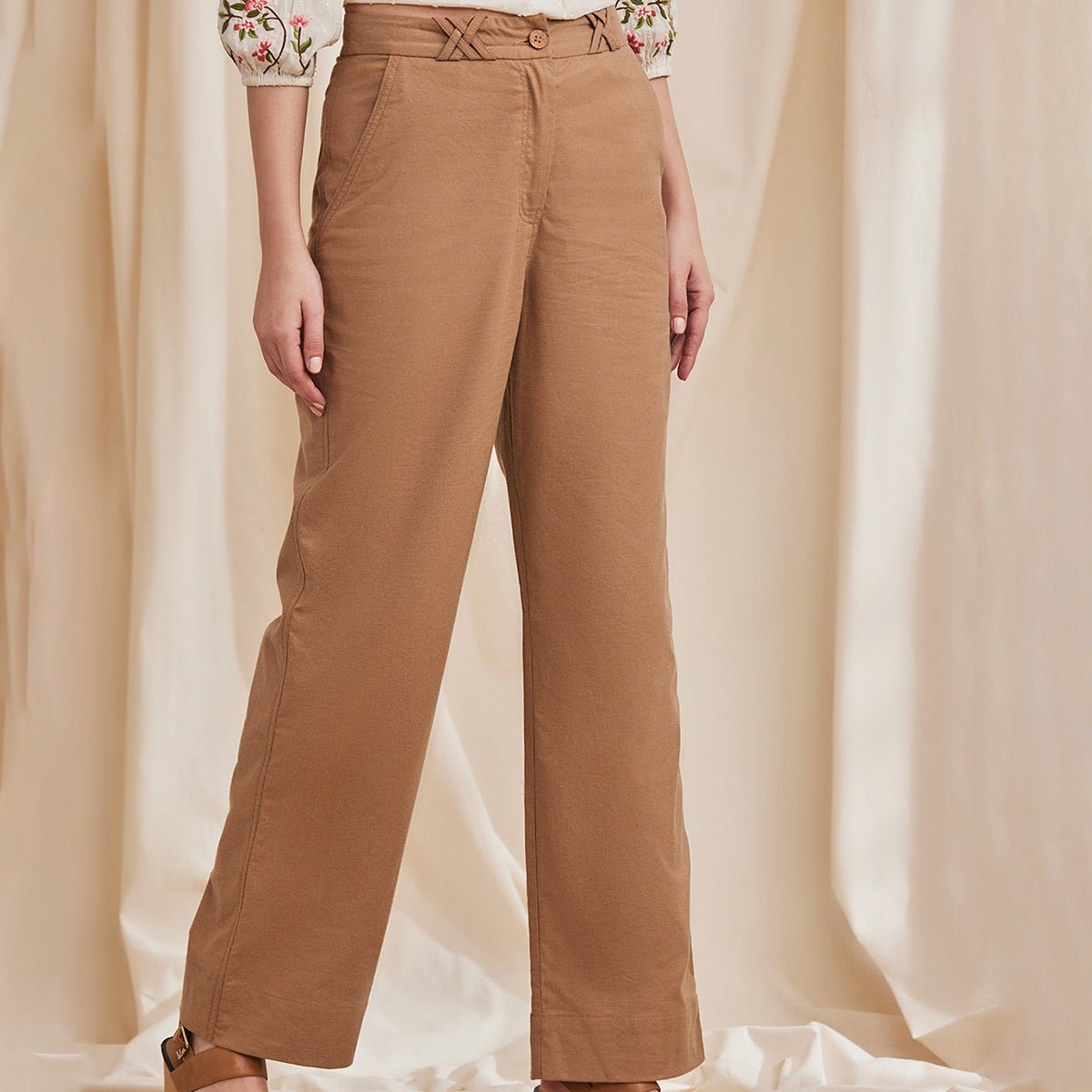 Regal Pants - Organic Cotton Trousers | Verified Sustainable by Brown Living™