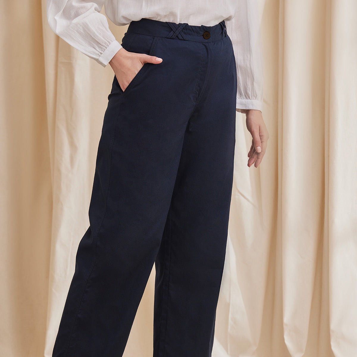 Regal Pants - Organic Cotton Trousers | Verified Sustainable by Brown Living™