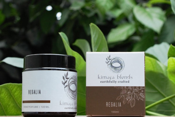Buy Regalia- Crème Perfume 100 ml | Peppermint I Cedarwood I Cinnamon | Shop Verified Sustainable Perfume on Brown Living™