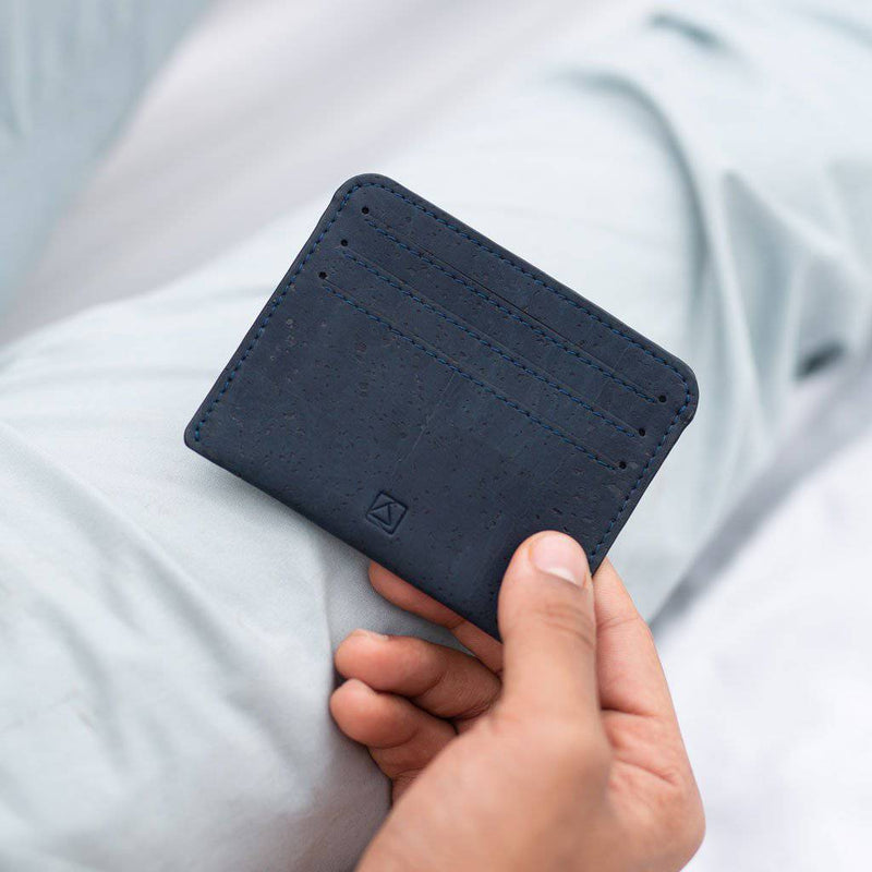 Buy Reilly Card Case - Blue | Shop Verified Sustainable Wallet on Brown Living™