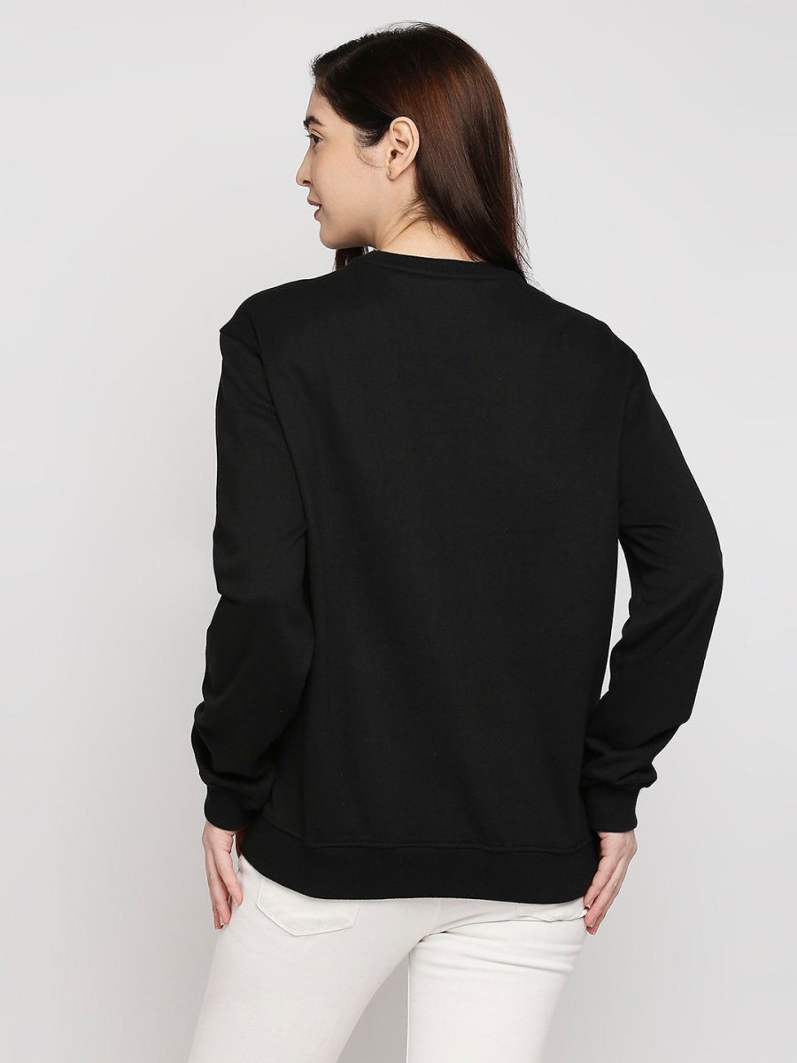 Reincarnated Sweatshirt Black | Verified Sustainable by Brown Living™