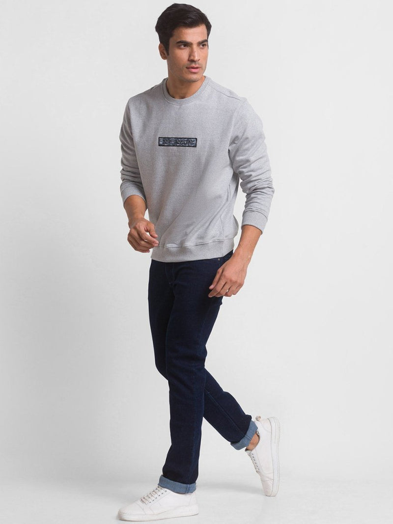 Buy Reincarnated Sweatshirt Grey | Shop Verified Sustainable Products on Brown Living