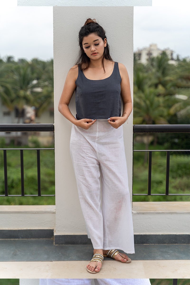 Buy Relaxed Fit Crop | Shop Verified Sustainable Products on Brown Living