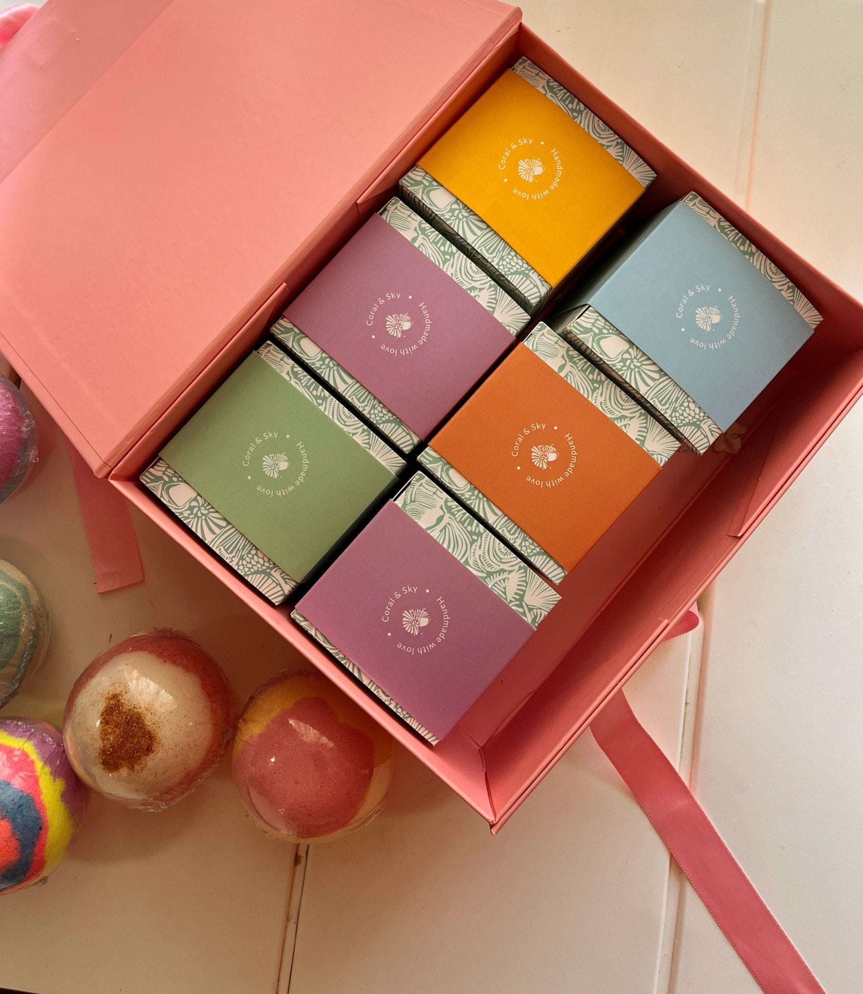 Relaxing Bath Bombs - Set of 6 Gifting Pack | Verified Sustainable by Brown Living™