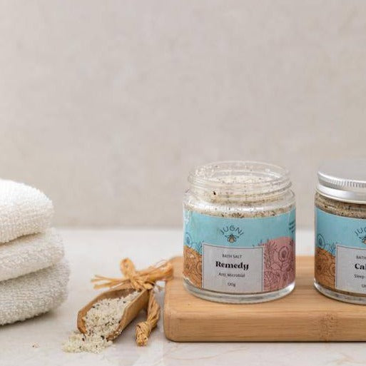 Buy Remedy Anti Microbial Bath Salt 120g | Shop Verified Sustainable Bath Salt on Brown Living™