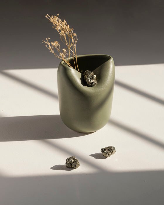 Buy Reminder Vase - Sage Green | Shop Verified Sustainable Products on Brown Living