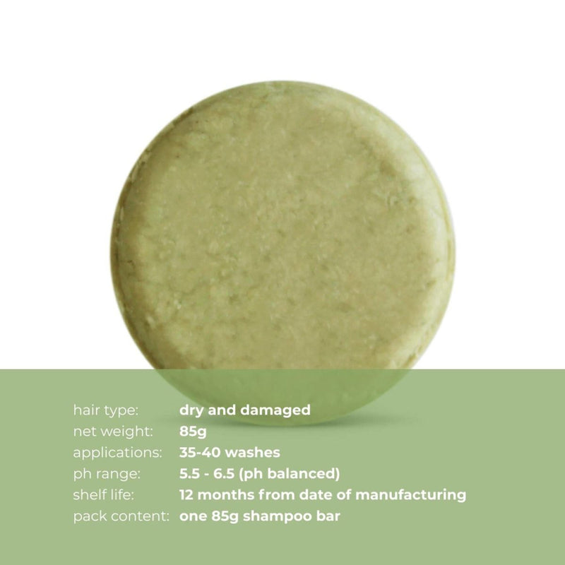 Buy Repairing Viva La Sativa Shampoo Bar for Dry and Damaged Hair | Shop Verified Sustainable Products on Brown Living