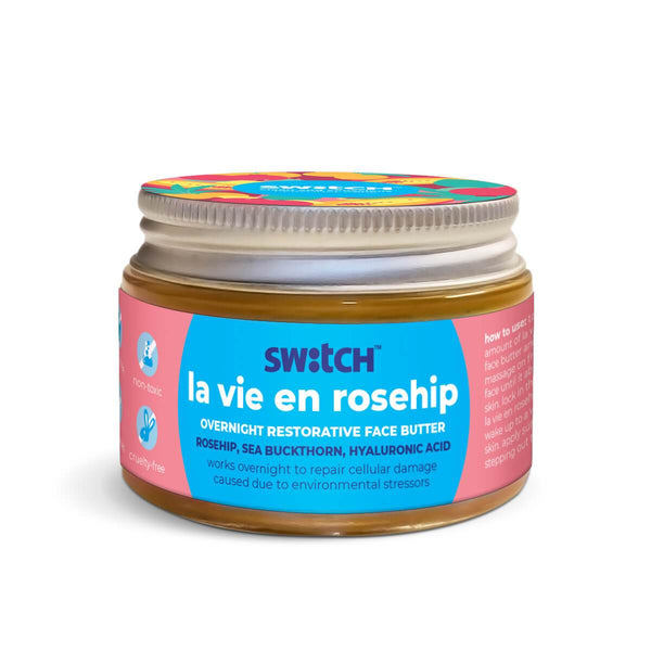 Buy Restorative La Vie En Rosehip Overnight Face Butter | Shop Verified Sustainable Face Cream on Brown Living™