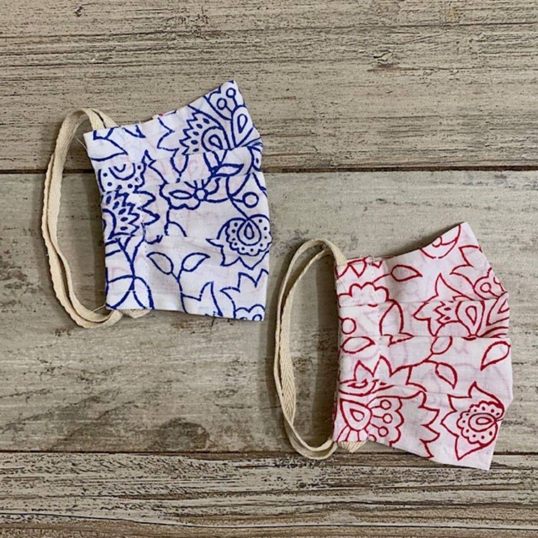 Reusable Cotton Face Mask with Filter Pocket (Set of 2) | Verified Sustainable by Brown Living™