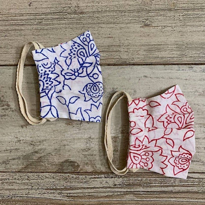 Reusable Cotton Face Mask with Filter Pocket (Set of 2) | Verified Sustainable by Brown Living™