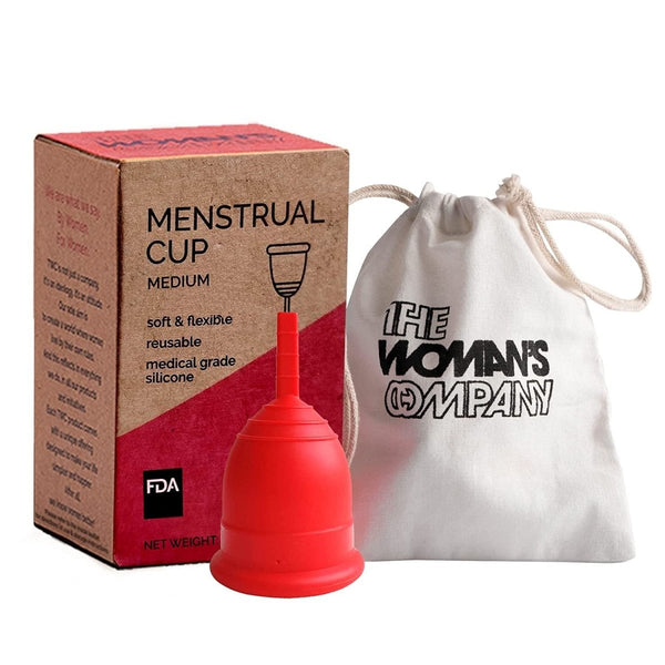 Buy Reusable Menstrual Cup for Women- Medium Size with Pouch | Shop Verified Sustainable Products on Brown Living