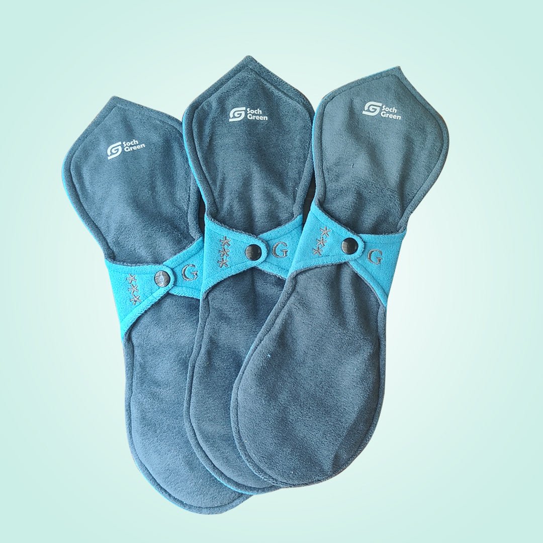 Reusable Zorb Cloth Pads for Urine Leaks (3pc) | Verified Sustainable by Brown Living™