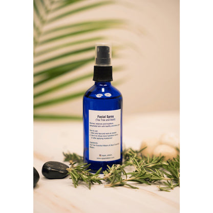 Revitalizing Facial Spray - Tea Tree and Basil - 100ml | Verified Sustainable by Brown Living™