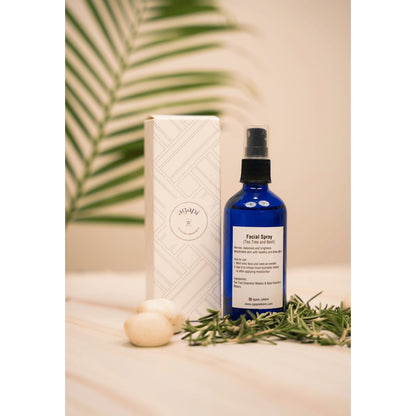 Revitalizing Facial Spray - Tea Tree and Basil - 100ml | Verified Sustainable by Brown Living™