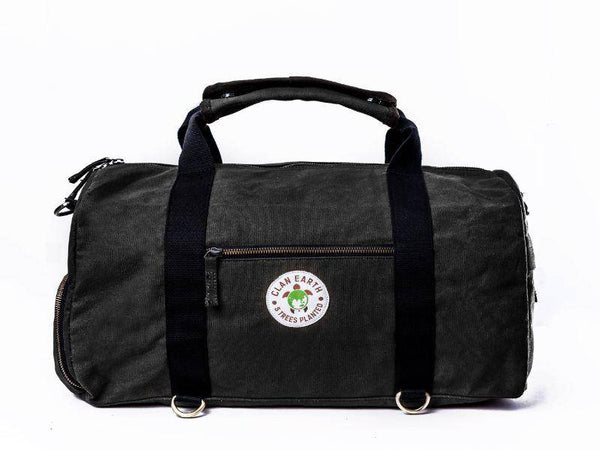 Buy Rhino Duffel - Charcoal Black | Shop Verified Sustainable Products on Brown Living