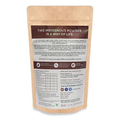 Rich Dark Cocoa Powder | Verified Sustainable by Brown Living™