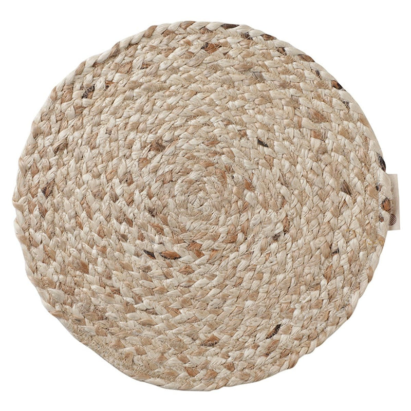 Buy Rings Jute Placemat | Shop Verified Sustainable Table Essentials on Brown Living™
