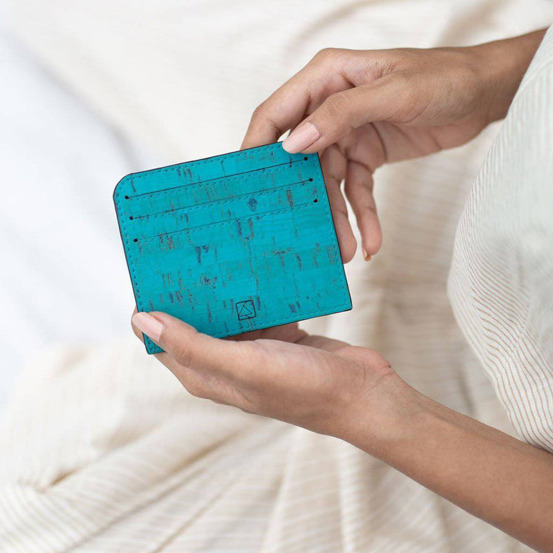 Buy Rio Card Case - Teal | Shop Verified Sustainable Products on Brown Living